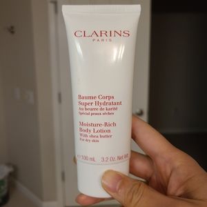 NEW: Clarins Paris Moist-Rich Body Lotion with Shea Butter